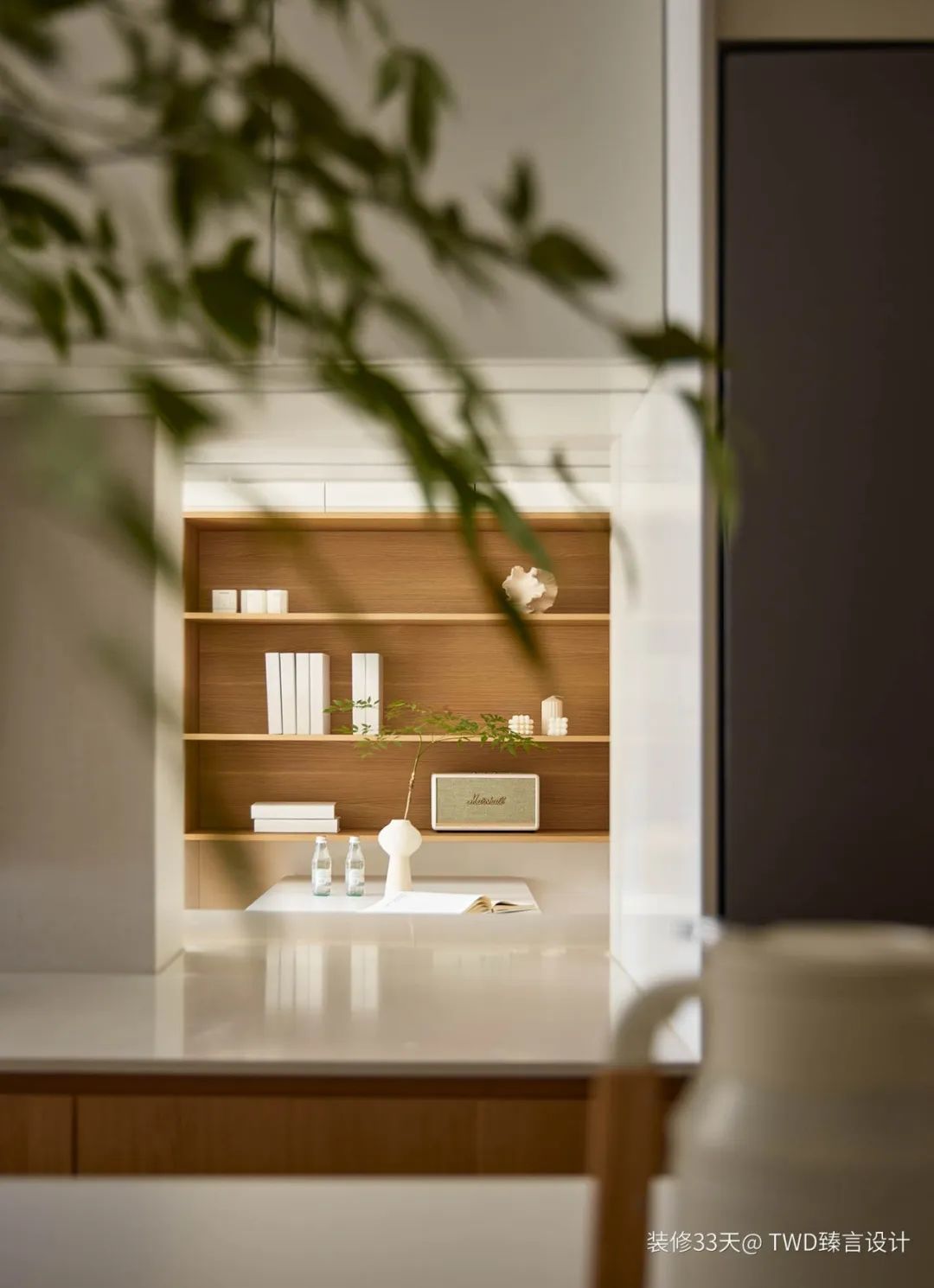 餐厨开窗洞餐桌嵌入餐边柜麻将胡了app卧室改餐厅(图2)