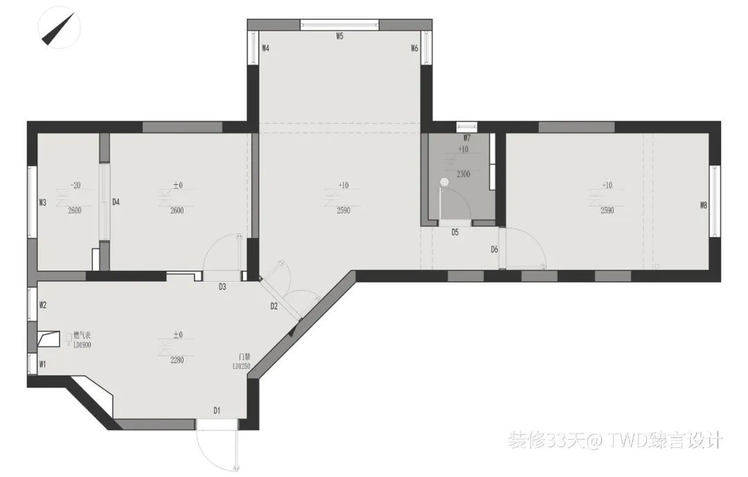 餐厨开窗洞餐桌嵌入餐边柜麻将胡了app卧室改餐厅(图9)