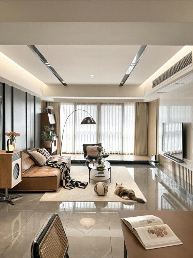 PG麻将胡了免费模拟器广东夫妇的127㎡新家那叫一个高级拍照给大伙瞅瞅超羡慕(图4)